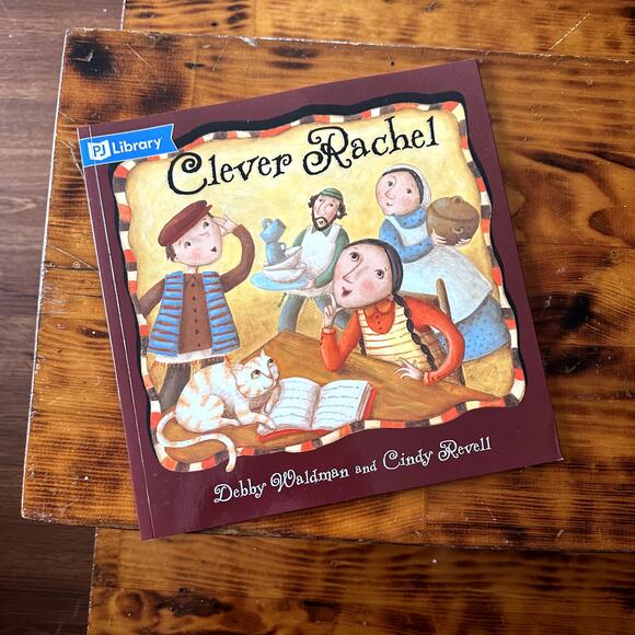 PJ Library Clever Rachel Jewish Paperback Book - Picture 1 of 10